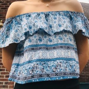 Off the shoulder top